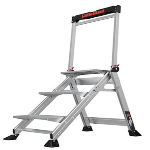 Step Ladder Jumbo 3.5 ft. H Aluminum Type IAA 375 lb. capacity