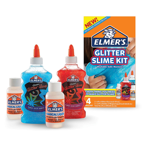 Elmer's 2062240 Glitter Glue Low Strength 4 pc