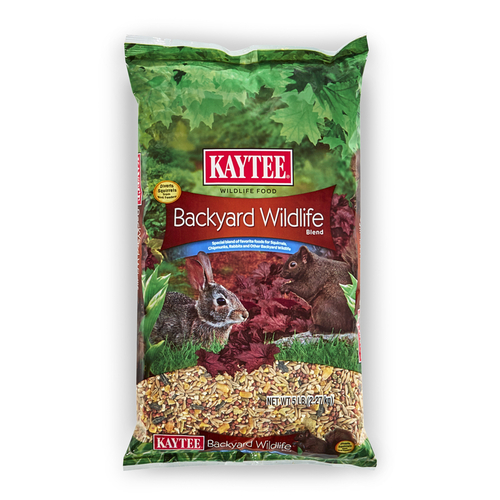 Kaytee 100037047 Squirrel and Critter Food Backyard Wildlife Assorted Species Oats 5 lb