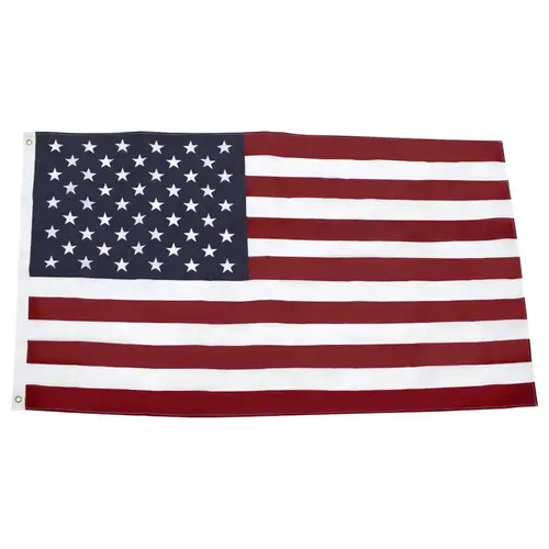 Flag American 3 ft. H X 5 ft. W Multicolored - pack of 12