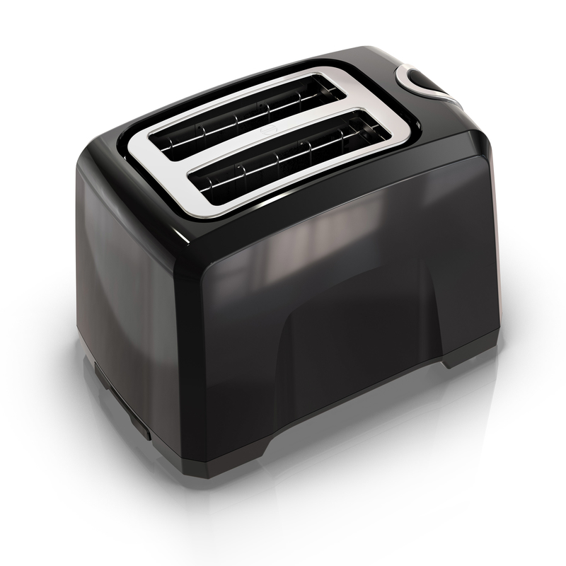 SPECTRUM T2569B Toaster, 850 W, Button Control, Black Buy Now