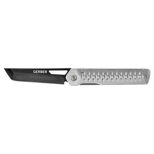 Gerber 31-003729 Folding Knife Silver 7CR17MOV Steel 8.1" Ayako