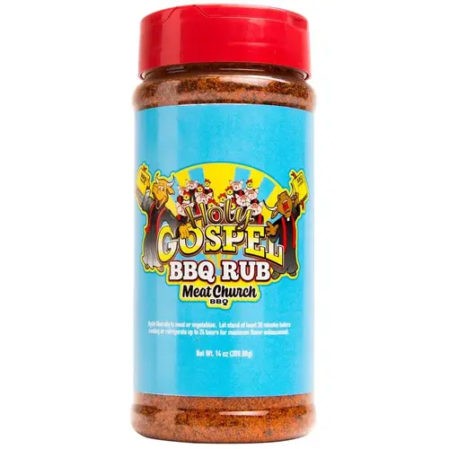 Meat Church 744271988062 BBQ Rub Holy Gospel 14 oz