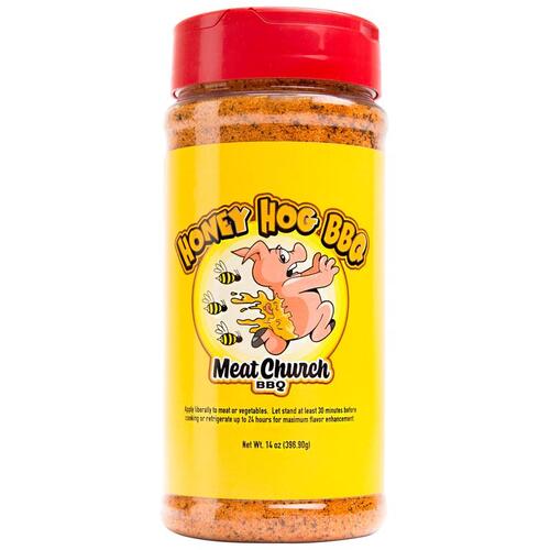Meat Church 11711552580 Seasoning BBQ Rub Honey Hog 14 oz Bottle