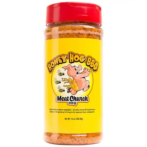 Meat Church 11711552580 Seasoning BBQ Rub Honey Hog 14 oz Bottle