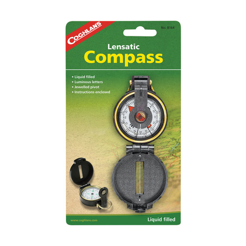 Coghlan's 8164 Lensatic Compass Coghlan's Analog Black