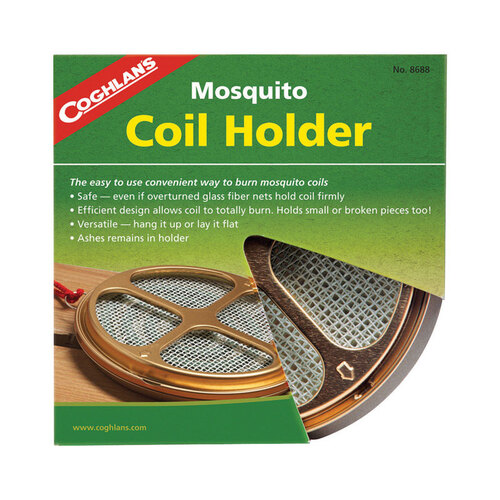 Coghlan's 8688 Mosquito Coil Holder Brown 5.500" H X 10" W Brown