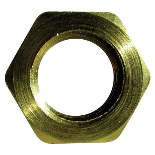 Pipe Lock Nut 3/4" Brass