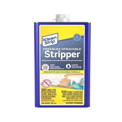 Klean Strip QKSS251 Sprayable Fast Paint and Varnish Stripper 1 qt