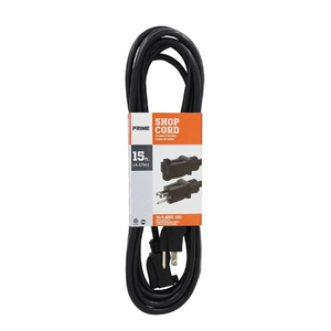  16/3 Gauge 300 Ft Extension Cord Outdoor Black