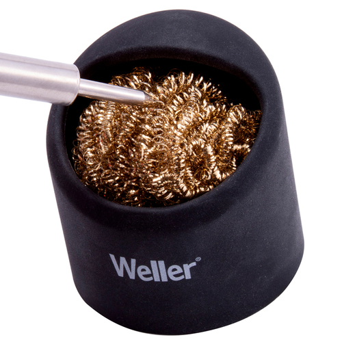 Weller WLACCBSH-02 Soldering Tip Cleaner with Holder Tip Cleaning Brass Sponge