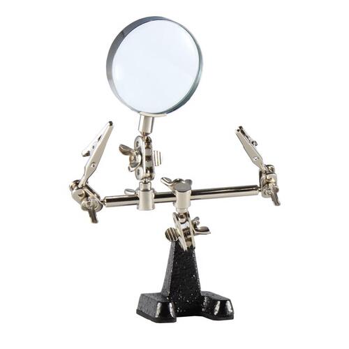 Soldering Project Holder with Magnifier Magnifying Glass