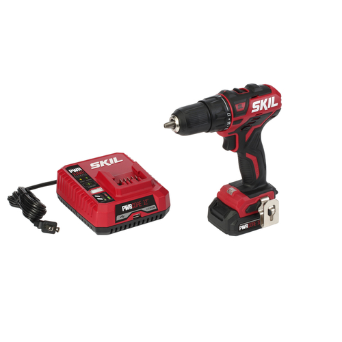 SKIL DL529002 Cordless Drill 12 V 1/2" Brushless Kit (Battery & Charger)