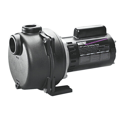 Pump 2 HP 4200 gph Cast Iron Sprinkler