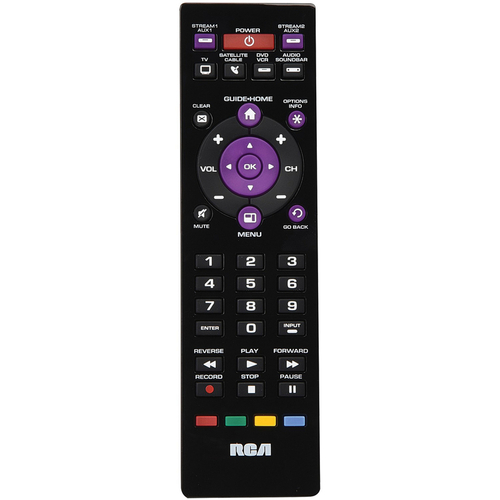 RCA RCRPST06GBE Universal Remote Control Programmable