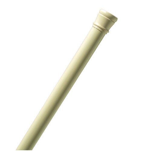 Zenith Products 506F Shower Curtain Rod Bone Bone