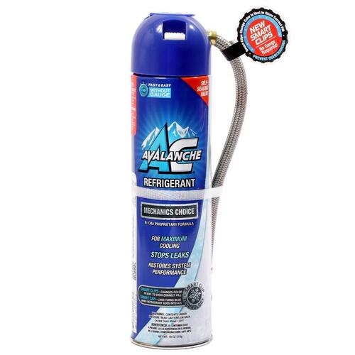 avalanche refrigerant r134a 18oz