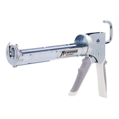 Newborn 960GTR Caulking Gun Gator Trigger Industrial Steel Silver