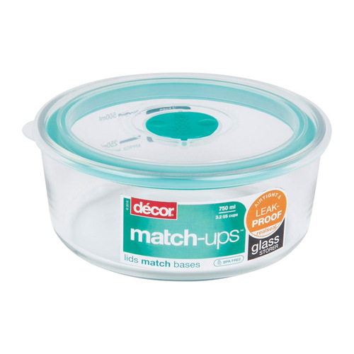 Food Storage Container Match-Ups 3.2 cups Clear Clear