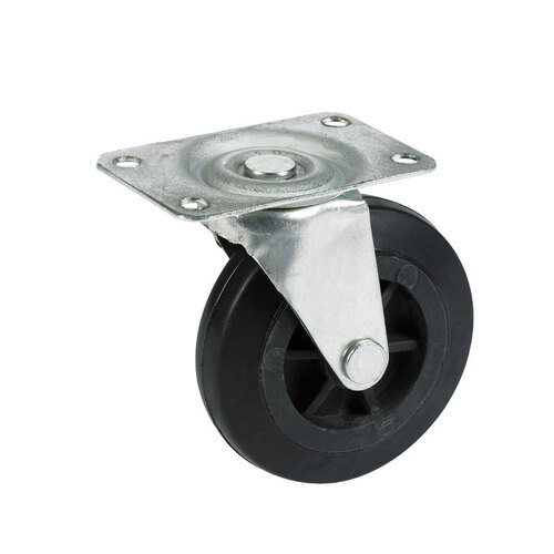 Swivel Caster 4" D 80 lb Plastic