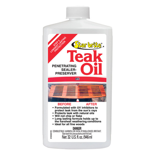 Teak Oil Liquid 32 oz