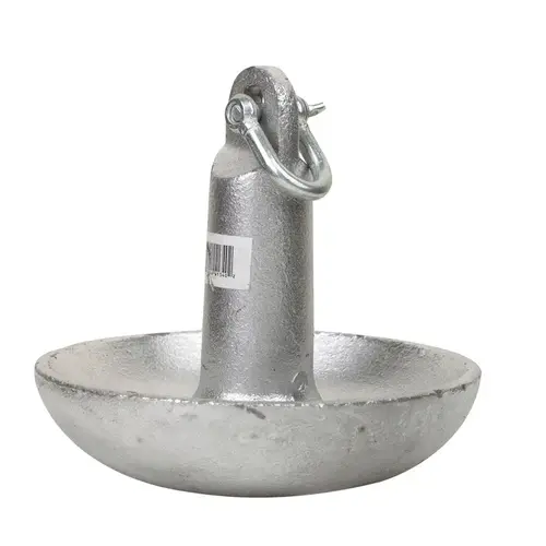 Seachoice 41340 Anchor Painted Aluminum Mushroom Silver