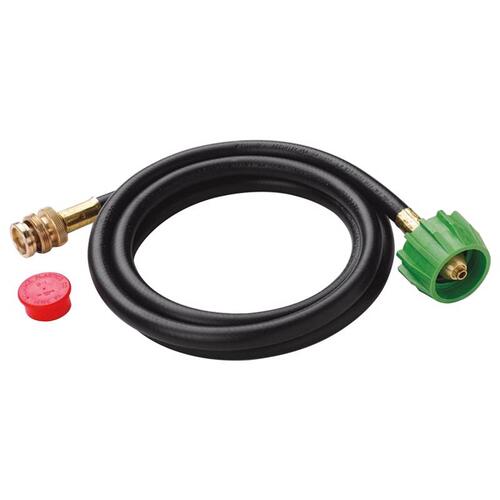 Weber 6501 Gas Line Hose and Adapter Rubber 72" L X 1.5" W