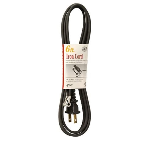 Southwire 93278808 Small Appliance Cord 16/2 HPN 125 V 6 ft. L Black