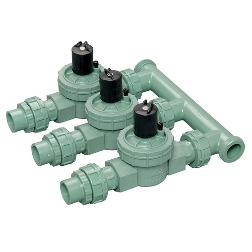 Pre-Assembled Manifold, 3 -Port, Plastic