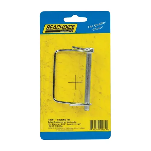 Seachoice 52081 5/16 In. Steel Zinc-Plated Lock Pin Silver