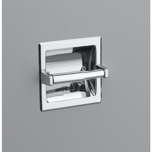 Recessed Toilet Paper Holder Chrome Chrome