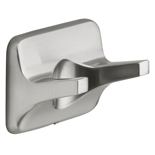 Double Robe Hook Brushed Nickel Brushed Nickel