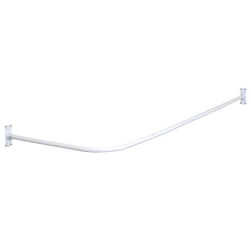 Zenith Products 33941WW Shower Curtain Rod White White
