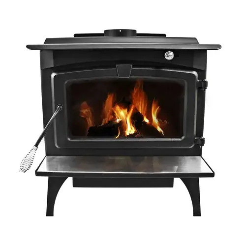 Stove 2200 sq ft Wood Burning 295 lb. cap.