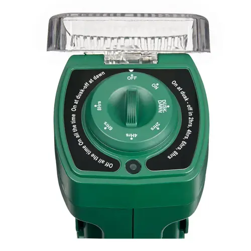 Power Stake, 15 A, 125 V, 1875 W, 6 -Outlet, Green