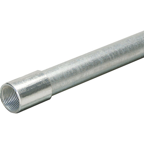 Allied Moulded 358119 Electrical Conduit 1-1/4" D X 10 ft. L Galvanized Steel For IMC Metallic