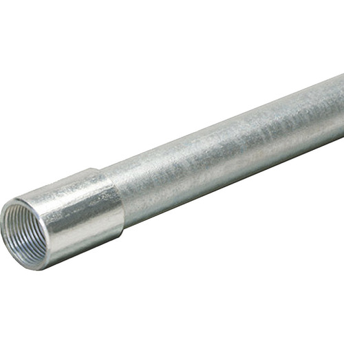 Electrical Conduit 1-1/2" D X 10 ft. L Galvanized Steel For IMC Metallic