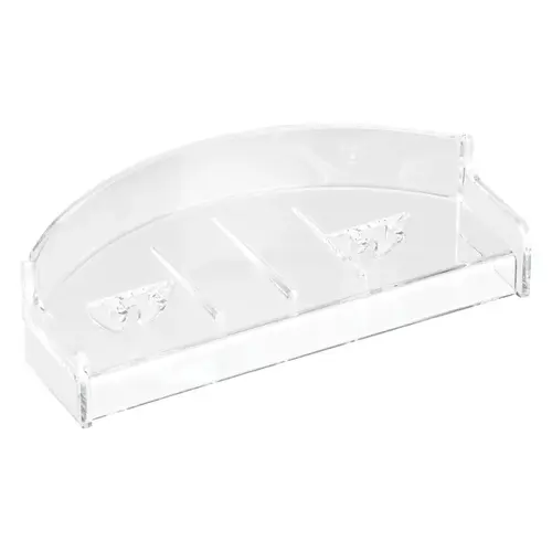 OakBrook 297-29OB Soap Dish Clear Plastic Clear
