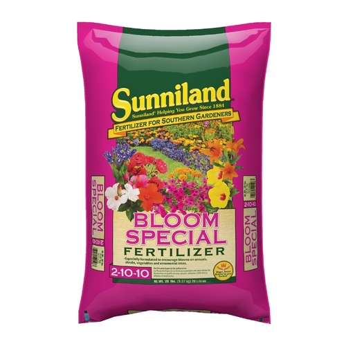Sunniland 120148 Plant Fertilizer Bloom Special Annuals/Ornamentals/Shrubs/Vegetables 2-10-10 20 lb