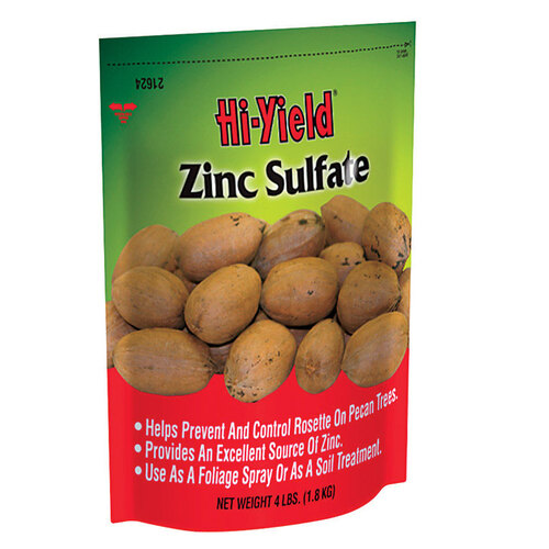 Hi-Yield 21624 Plant Food ZINC SULFATE Granules 4 lb