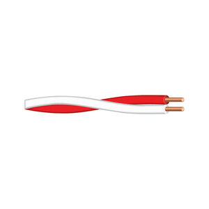 500ft 18/2 Solid Red/White Bell Wire