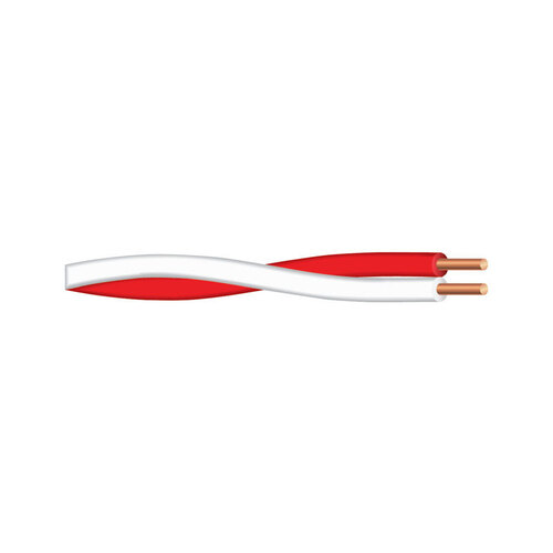 Southwire 56750045 Bell Wire 500 ft. 20/2 Solid Copper Red/White