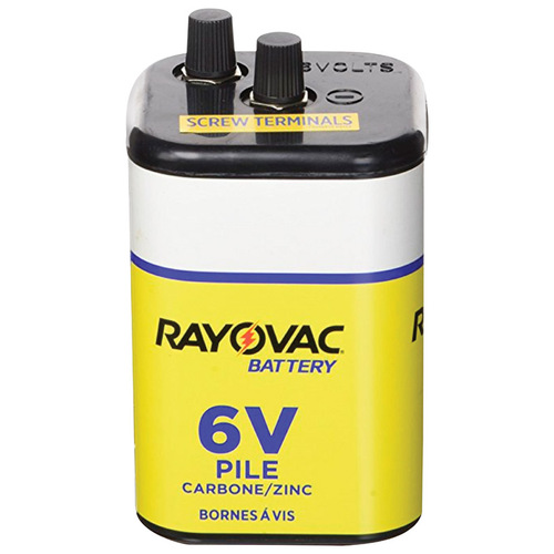 Rayovac 945R4C Lantern Battery 6-Volt Zinc Carbon 1 pk Bulk