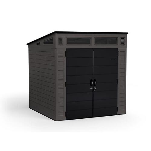 Suncast BMS7780 Storage Shed Modernist 7 ft. x 7 ft. Plastic Vertical