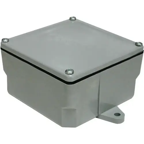 Cantex 5133709U Junction Box New Work Square PVC 1 gang Gray Gray