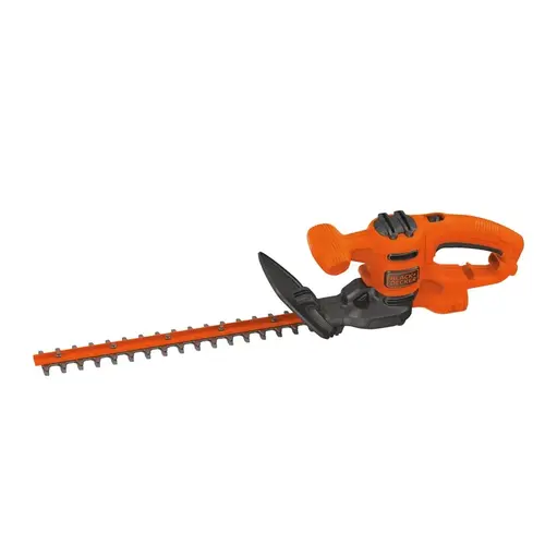 Electric Hedge Trimmer, 3 A, 120 V, 5/8 in Cutting Capacity, 16 in Blade, T-Shaped Handle Orange