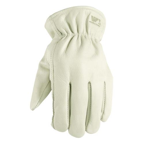 Work Gloves Men's Driver Ivory XL Ivory Bucko