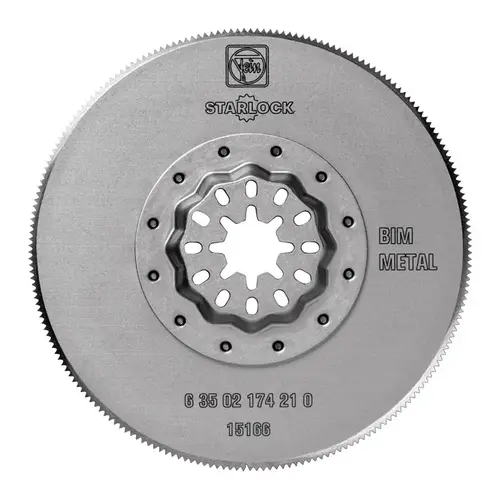 Saw Blade Starlock 3-3/8" X 3-3/8" L Bi-Metal