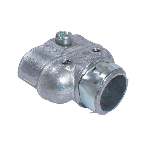 Duplex Connector Snap Lock 3/8" D Die-Cast Zinc For AC, MC and FMC/RWF