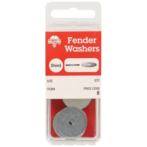 Fender Washer Zinc-Plated Steel No. 8 mm Zinc-Plated